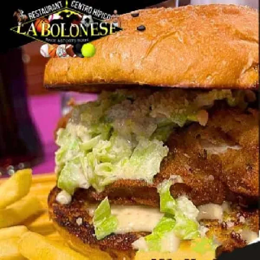 HAMBURGUESA DE POLLO CESAR